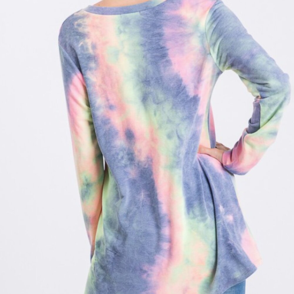 Heimish Tie Dye Print Top - Picture 4 of 5